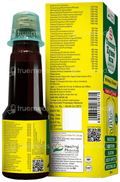 Yummy Zyme Sugar Free Syrup 225Ml